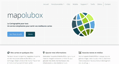 Desktop Screenshot of mapolubox.com